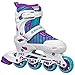 Roller Derby Carver Girls Inline/Protective Skate Pack Medium (3-6)