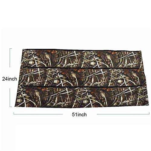 MIGHTYDUTY Car Back Seat Vehicle Gun Storage, Rifle Gun Rack case Organizer, Hunting Sling Bags for SUV Truck(Camouflage)