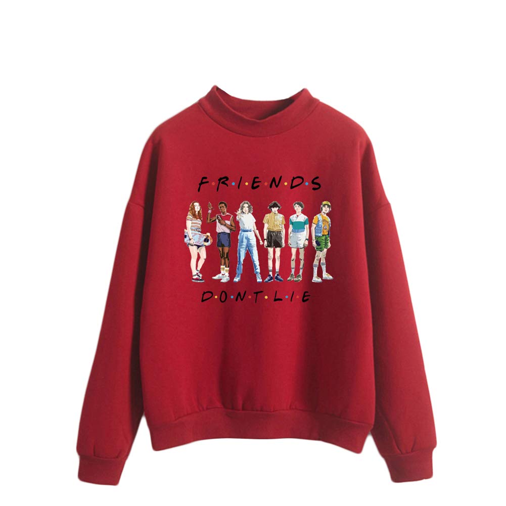 Provone Casual Friends Print Pullover Hoodies Sweatshirt Friends TV Tops Sweaters