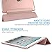 SAVFY Case for iPad 2 / 3 / 4 - Ultra Slim Lightweight Smart-shell Stand Cover for iPad 2 / The NEW iPad 3 (3rd Gen) / iPad 4, Rose GOLD (with Auto Wake / Sleep)