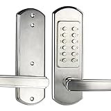 Mfr Keyless Lever Mechanical Keypad Code Digital Locker Home Entry Security Safety Door Lock Right Handle (Right)