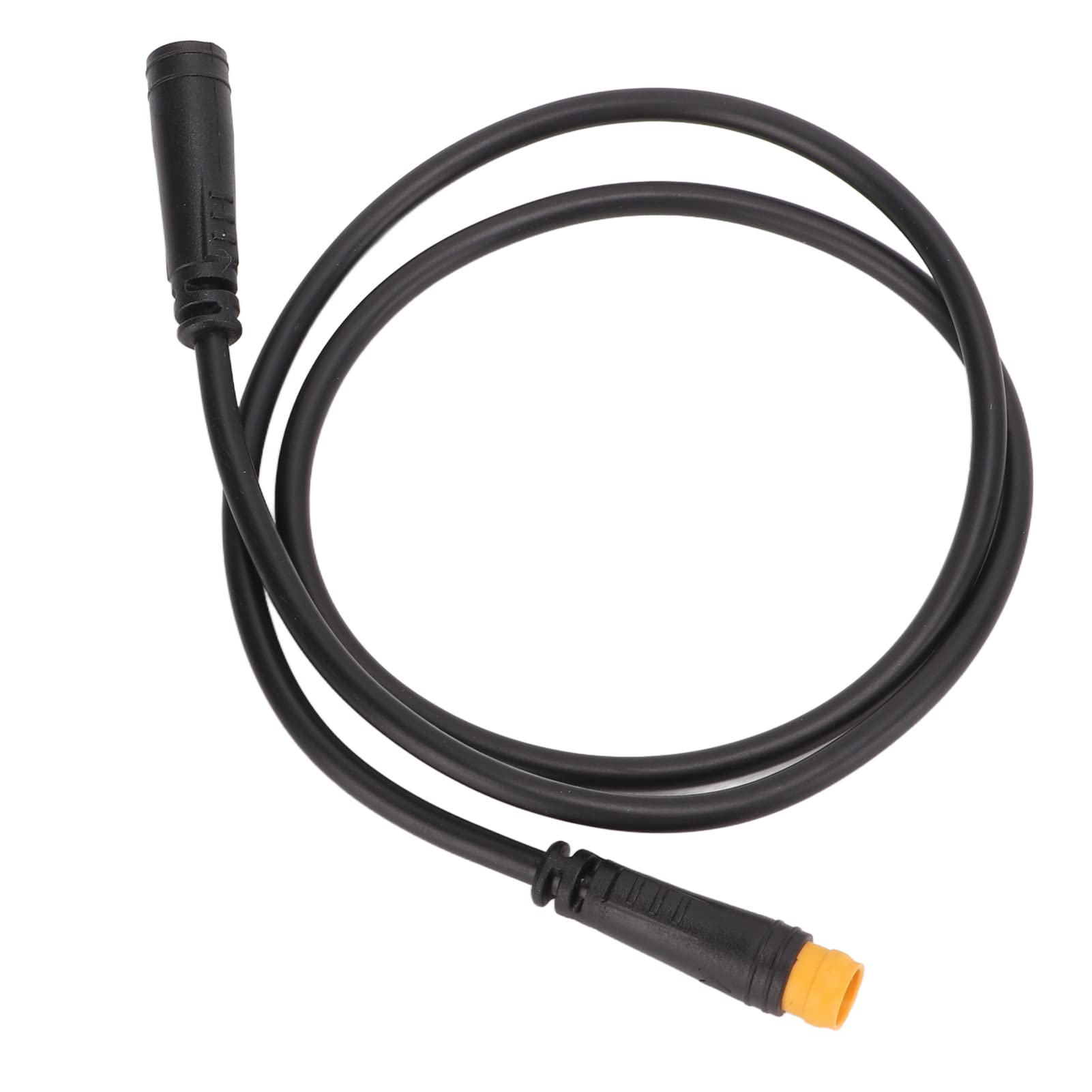 POENVFPO Bike Extension Cable, 3pin Water Proof Connector ABS Plastic Rubber Electric Bike Modification Accessory for E-Bike Enthusiasts DIY Upgrades and Outdoor Cycling Scenarios (Male to female)