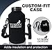 Growler Carrier for 64 oz Stainless Steel Growler (Bottle Not Included), Carrying Case by Yukon Growlers, Black