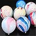 AnnoDeel 50pcs 12inch Marble Latex Balloons, Colorful Rainbow Marble Balloons for Wedding Baby Birthday Party Balloon Decorations