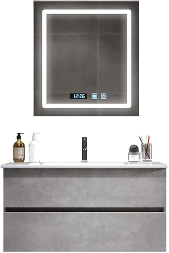 N \ A 23,6 * 23,6 In Anti-Fog-Zeit-Anzeigespiegeln, High-End-Badezimmer