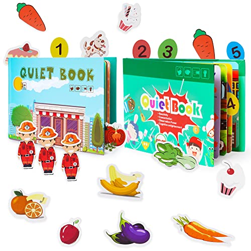 Quiet Book for Toddlers Montessori Busy Book for Kids to Develop