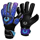 Renegade GK Vortex Goalie Gloves (Sizes 6-11, 4 Cuts, Lvl 3) - Amazing All-Around Goalkeeper Glove, Exceptional Value - German Hyper Grip Palms & 6D Super Mesh - 30 Day Guarantee