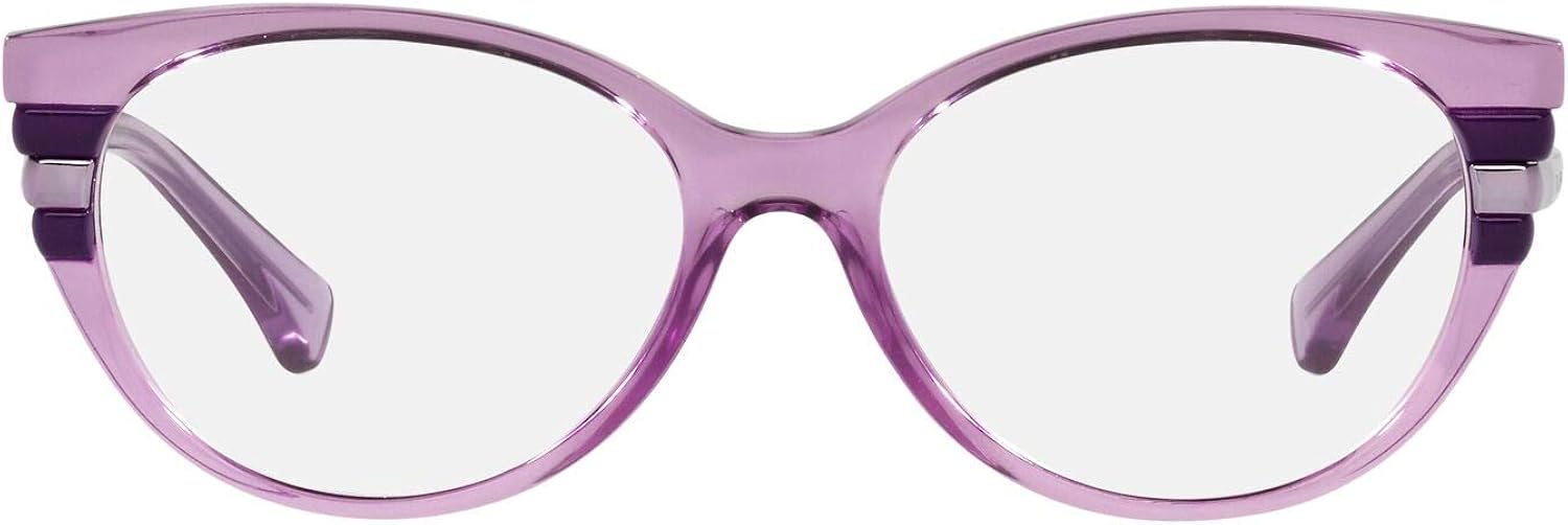 Ralph by Ralph Lauren Women's Ra7127 Prescription Eyewear Frames, Opal