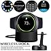 VIMVIP Gear S2 Wireless Charger Dock,Qi Wireless Replacement Charger Charging Cradle with 3ft Fast USB Cable for Gear S2 / Gear S2 Classic/SM-R732 / SM-R730 / SM-R720 (Black)