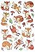 Multicraft Imports SS060P Fox Craft Foil Fun Stickers, Multicolor