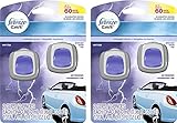 Febreze Car Vent Clips (Pack of 4, Midnight Storm)