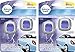Febreze Car Vent Clips (Pack of 4, Midnight Storm)
