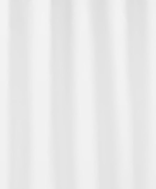 Kleine Wolke 4937114352 Duschvorhang Kito, 240 x 180 cm, schneeweiß
