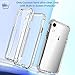 Cozosun Clear Designed for iPhone XR Case, Anti-Scratch Full-Body Heavy Duty Protection with Built-in Screen Protector Rugged Armor Cover Clear Shockproof Case for iPhone XR Case 6.1 Inch 2018