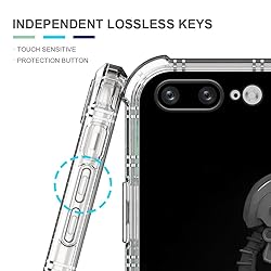 CARLOCA Compatible with iPhone 8 Plus Case,Clear
