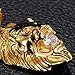 Men's Stainless Steel Gold Silver Lion King Pendant Necklace Bonnie