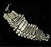 SUNSCSC Antique Turkish Boho Coin Jewelry Coachella Festival Tribal Ethnic Statement Bracelet Alloy