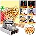 Electric Stainless Steel Waffle Bake Machine, Stainless Steel Electric Egg Cake Oven Puff Bread Maker Bake Machine 110V US Plug