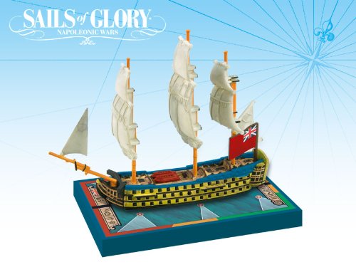 Sails of Glory Ship Pack - Hms Queen Charlotte 1790 Board Game
