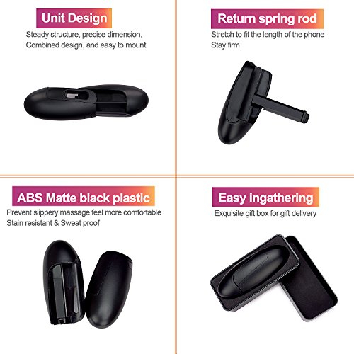 Mobile gamepad Game Controller for PUBG/Rules of Survival, Mobile Game Controller for 4.5-6.5inch Android IOS Phones and comfort mobile phone iphone Game Grip