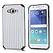 Badalink J7 Case,Galaxy J7 Case(2016 Version) 2 in 1 TPU Bumper+Hard PC Shock Absorption Drop Protection Inner Dual Layer Anti-Slip Protective Case Cover for Samsung Galaxy J7(Silver)