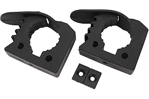 SPYMINNPOO Rubber Clamp Mount, Durable Rubber Grip for 1 Inch to 1.5 Inch Diameter Tools, Ideal for UTV ATV Trucks and Boats