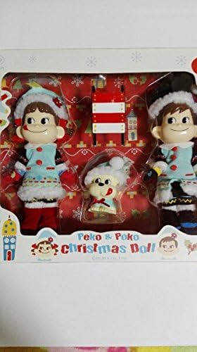 Amazon Co Jp 不二家 ペコちゃん ポコちゃん クリスマス 人形セット ホビー 通販