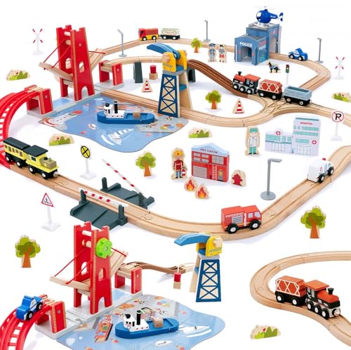 117pcs City Train Set