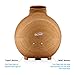 Housmile (600ml ,Wood Grain) Essential Oil Diffusers Ultrasonic High Capacity Globe Cool Mist Humidifiers for Home Office Spa Yoga Bedroom Living Room