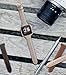 SWEES Leather Bands Compatible with Fitbit Versa, Slim Thin Genuine Leather Replacement Strap for Versa Women (5.5