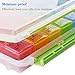 Weekly Pill Organizer, Fullive Daily Large Pill Case Box, 4 Times 7 Day Pill Container, Travel Medicine Organizer with Moisture-Proof Design for Vitamins Fish Oil Supplement
