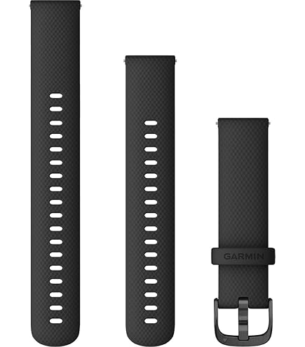 Amazon.com: Garmin QuickFit 22 Watch Band - Black Leather