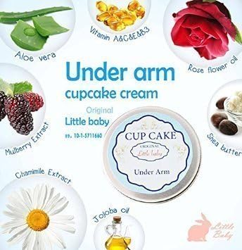 No.1 NEW Thai Cream Cupcakes Underarm Whitening Deodorant for Men and Women 50 G [Get Free Tomato Facial Mask + Free Gift : Camomile Tea] XJ159