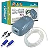All-Pond-Solutions-Aquarium-Tropical-Air-Pump-180-Litre-Hour-Flow-Rate AllPondSolutions Aquarium Air Pump For Coldwater or Tropical Fish Tanks 90 to 700 Litres - 1 - 4 Outlets - Ultra Quiet…