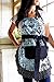 Flirty Aprons Women's Original Aqua Damask Apron