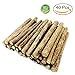 Malier 40 Pieces Cat Catnip Natural Matatabi (Silvervine) Chew Sticks Teeth Grinding Chew Toys for Cat Kitten Kitty (40 Pcs)