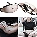 Dad Bag Unisex Fanny Fake Belly Pack with Zipper Adjustable Belt Waist