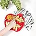 Munchkin Lil' Apple Divided Toddler Plates, 3 Count