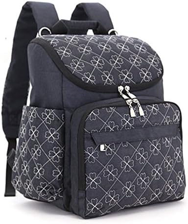 Diaper Bag Backpack by Warmmouse with Stroller Straps Stylish Travel Designer and Organizer for Dad &amp; Mon
