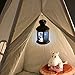 GIGALUMI Portable LED Lantern, Decorative Night Light Lamp with Twinkle 3D Stars