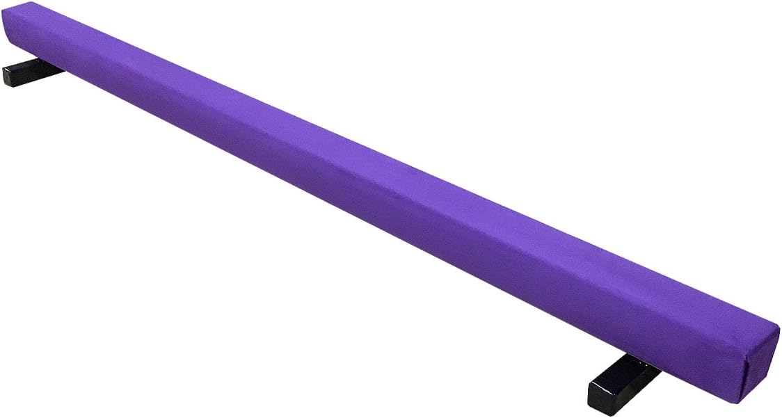 The Beam Store 6-Feet Purple Suede Gymnastics Balance Beam, Balance