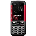 Nokia 5310 Unlocked Cell Phone with 2 MP Camera, MP3/Video Player, MicroSD Slot--International Version with No Warranty (Red)