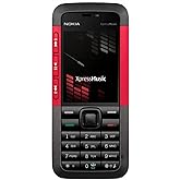 Nokia 5310 Unlocked Cell Phone with 2 MP Camera, MP3/Video Player, MicroSD Slot--International Version with No Warranty (Red)