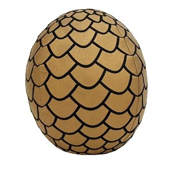 Factory Entertainment Game of Thrones Dragon Egg Gold Plush