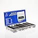 SWORDFISH 61200-85pc 3:1 Dual Wall Adhesive Lined Heat Shrinkable Tubing Assortment Kit