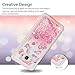 Galaxy J5 2016 Case, MOLLYCOOCLE Luxury Bling Glitter Sparkle Shell 3D Bling Sparkle Glitter Quicksand and Cute Star Flowing Liquid Soft TPU Cover for Samsung Galaxy J5 2016, Horns