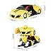 EpochAir Remote Control Car, Transforming Wall Climbing Toys RC Car Xmas Gift for Boys Girls, Rechargeable 360°Rotating with One-Button Deformation Function and LED Light, Robot Cars Kit Toy for Kids