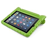 iPad Case, BUDDIBOX [EVA Series] Shock Resistant [Kids Safe][STAND Feature] Carrying Case for Apple iPad 2, iPad 3, iPad 4, and Retina, (Green)