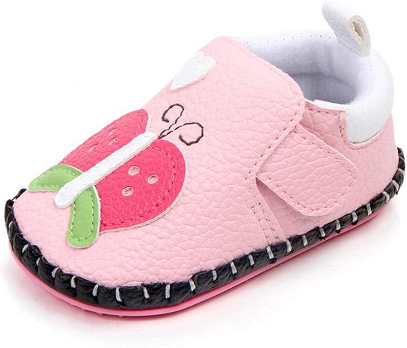 Baby Non Slip Rubber Sole Cartoon Animal Slippers Crib Shoes Infant/Toddler