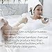 4 Packs Bath Loofahs-Eco-friendly Carbonized Bamboo Bath Shower Sponge Mesh Pouf Loofahs Shower Ball Loofahs Bath Sponge-Exfoliate,Cleanse,Soothe Skin (60g/pcs)